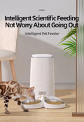 Snout Goods ROJECO Automatic WiFi Pet Feeder – Double Bowl 4L